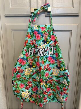 Colorful Aloha Fashion Design Apron
